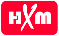logo hxm red
